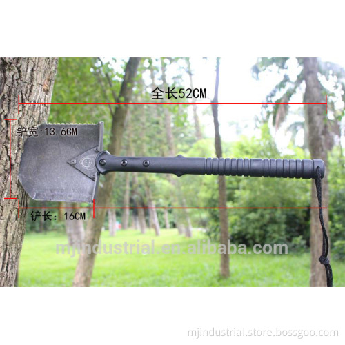 Multifunctional garden spade ,camping spade,multi tool shovel